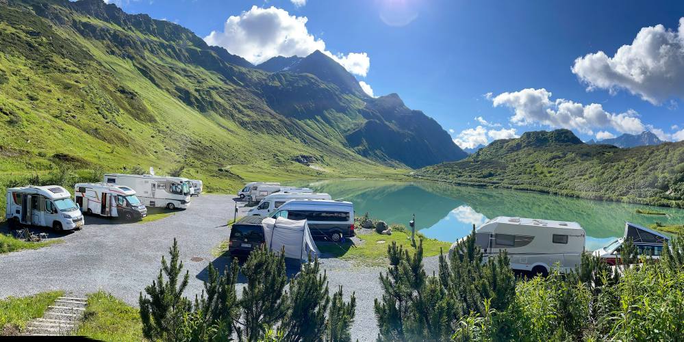 Camping | Camping Zeinissee | Wohnmobil, Wohnwagen, Stellpltze, Zeltpltze  | Paznaun & Montafon